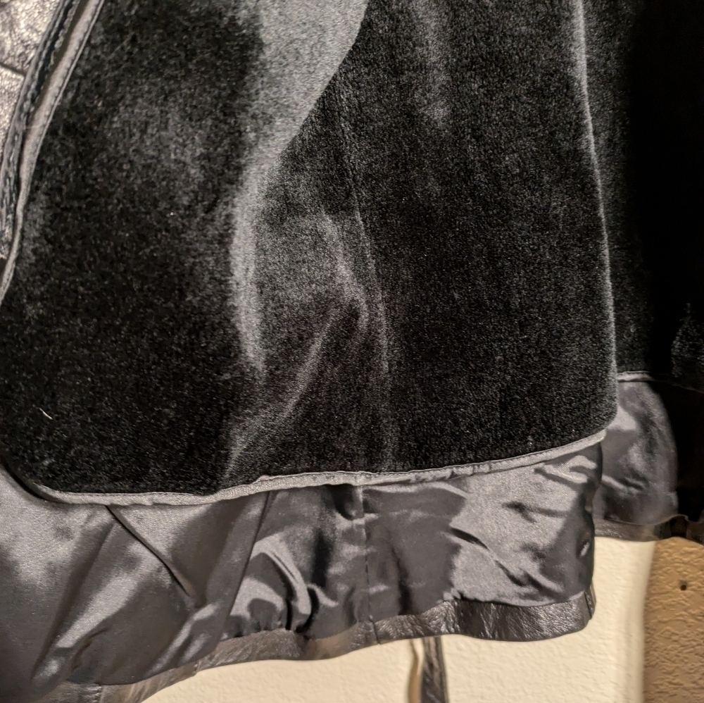 Leather loaf leather jacket size 13/14 vintage - Picture 9 of 15